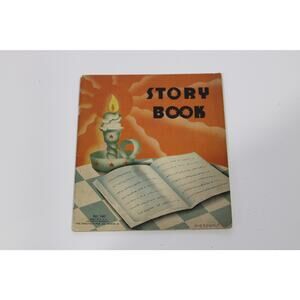 1936, Story Book, Picture Book, Saalfield, Children's, Vintage, ~ 250407-WH 344